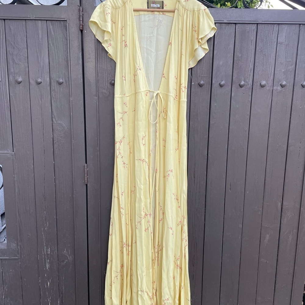 Reformation Sparrow Dress in Sprig - Picture 12 of 12